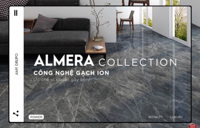 Phòng bệnh mùa dịch với “áo giáp” kháng khuẩn gạch ion âm amy