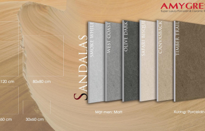 Sandalas Collection - Vật liệu kết nối những xúc cảm đam mê